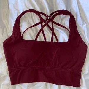 Buffbunny Revolution Sports Bra • Merlot